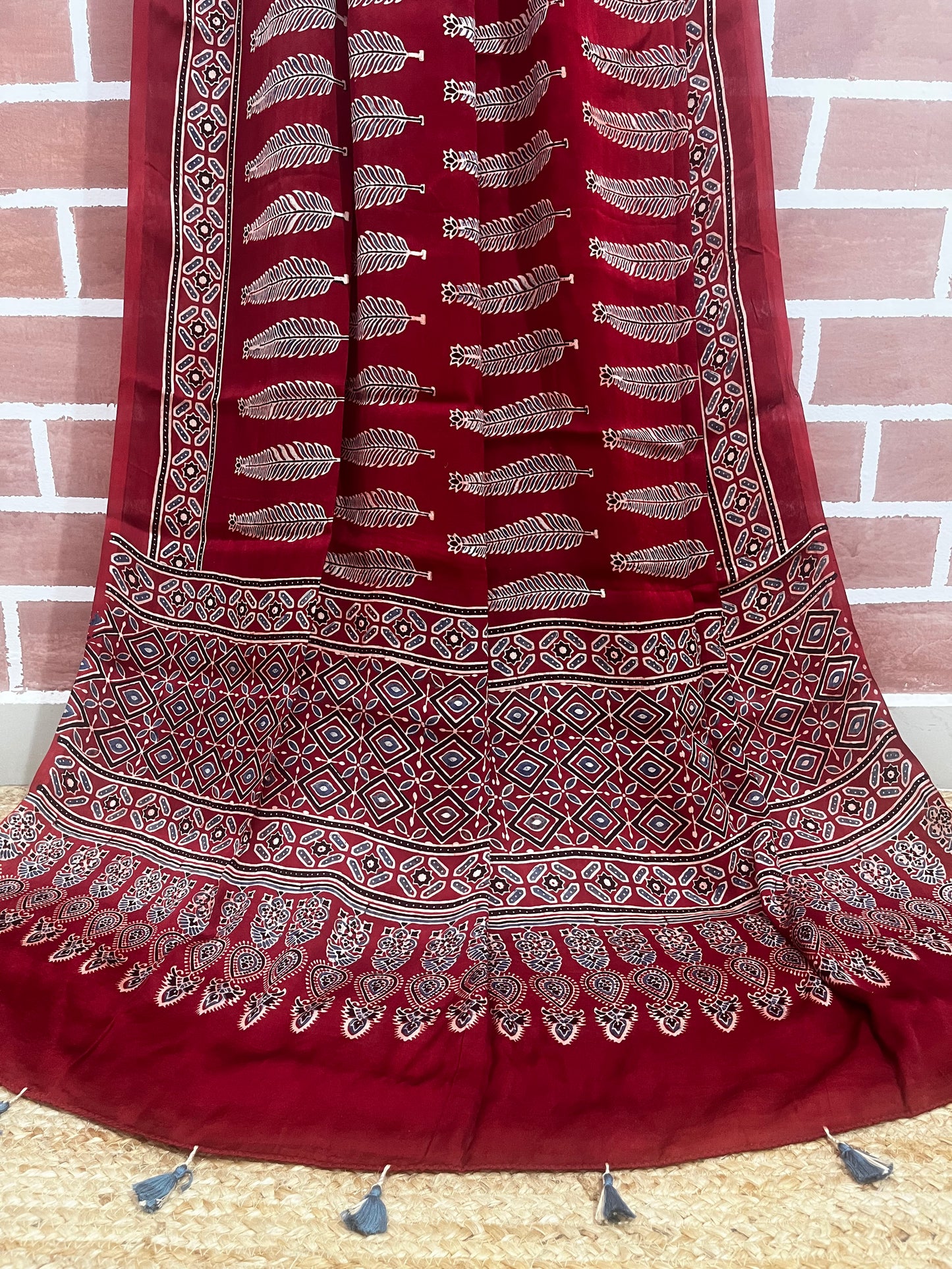 Ajrakh Modal Dupatta