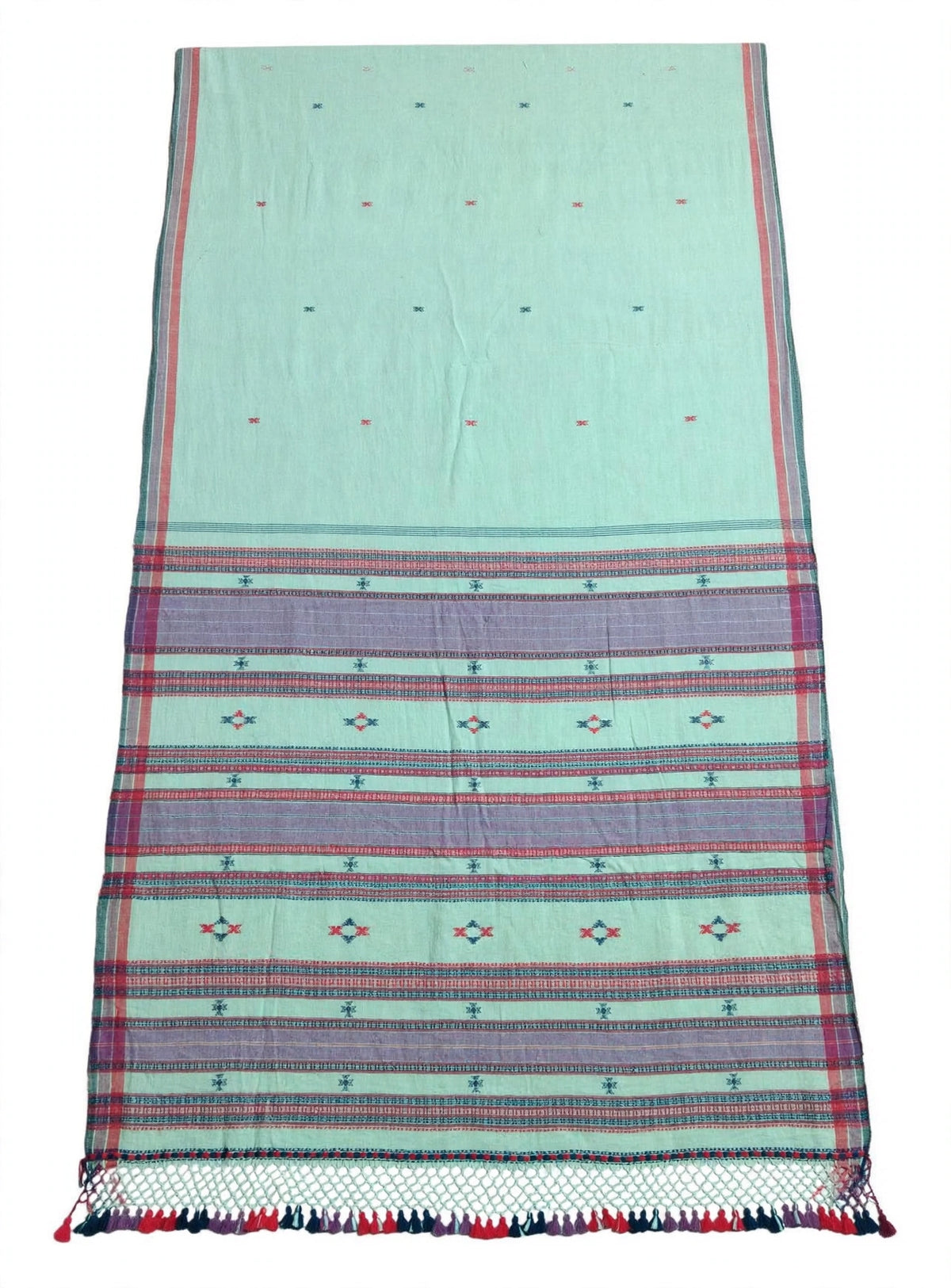 Bhujodi- Kala cotton HANDLOOM saree (subject to availability, confirm before placing an order WhatsApp no : 9136956003)