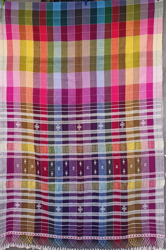 Bhujodi-Kala cotton HANDLOOM saree (subject to availability)