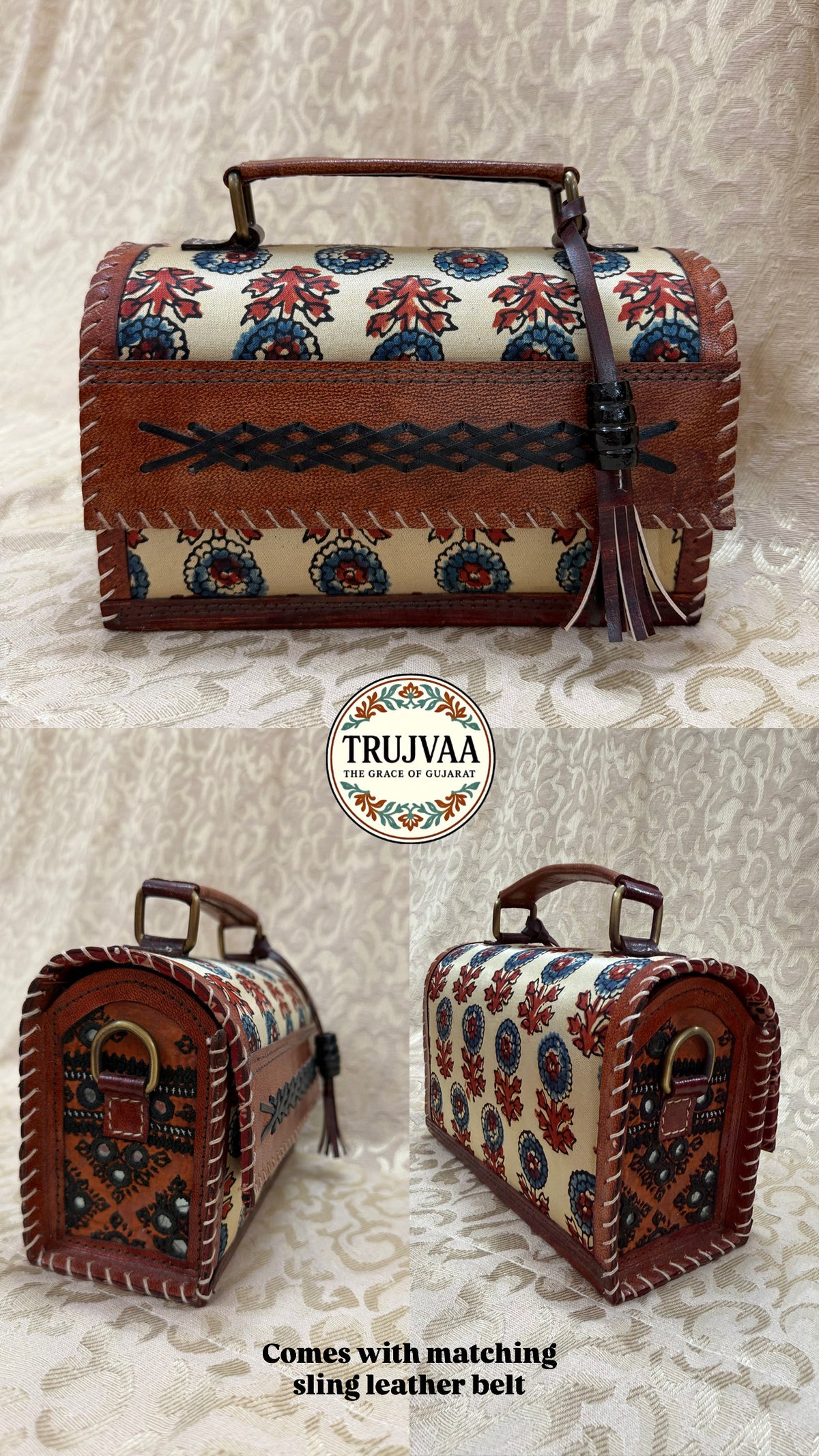 Leather Sling Bag : 1