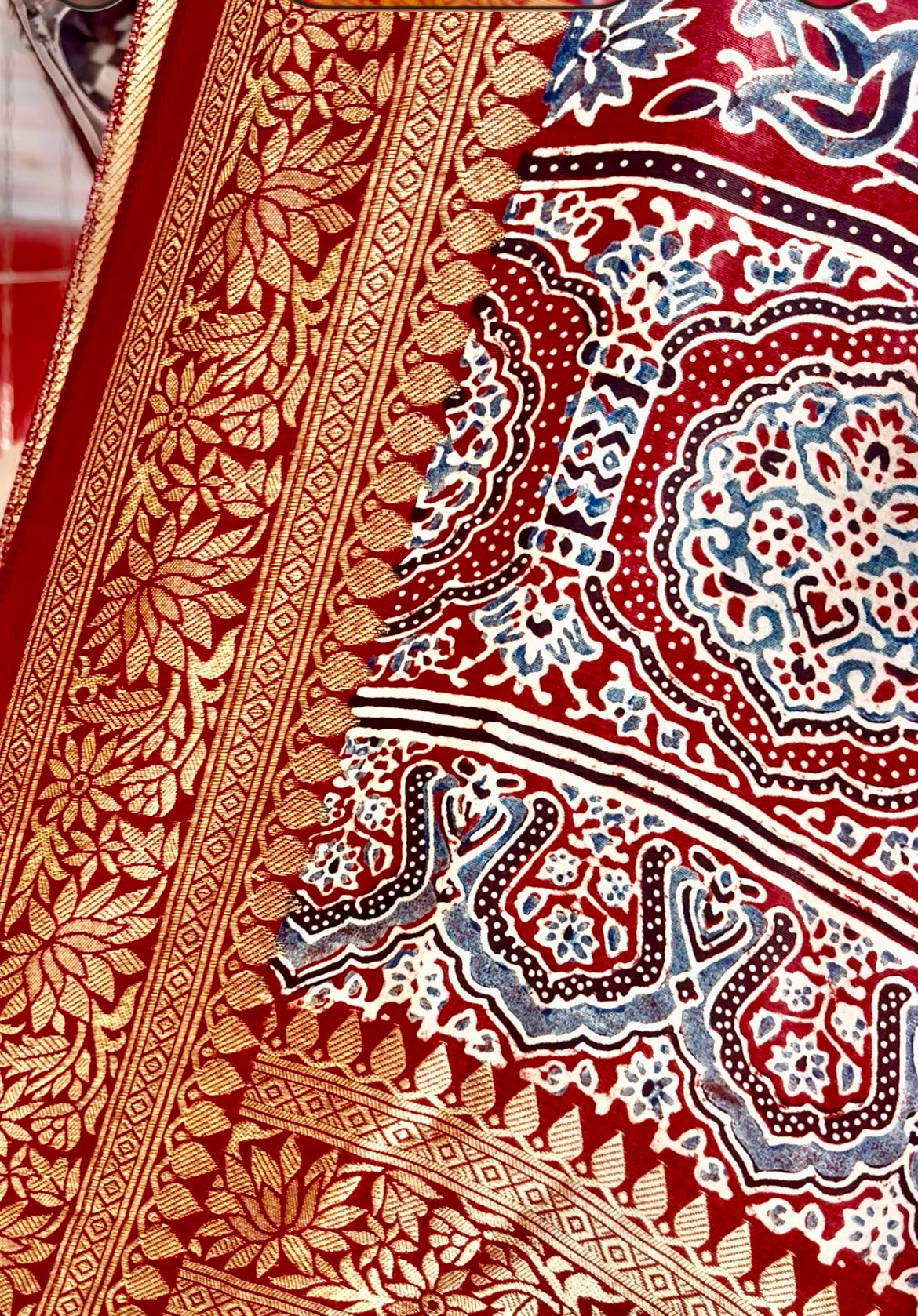Ajrakh Sarees