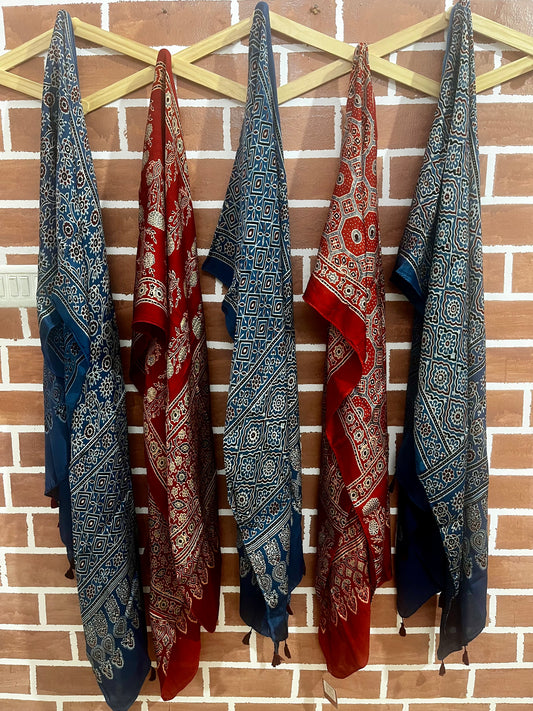 Ajrakh stoles