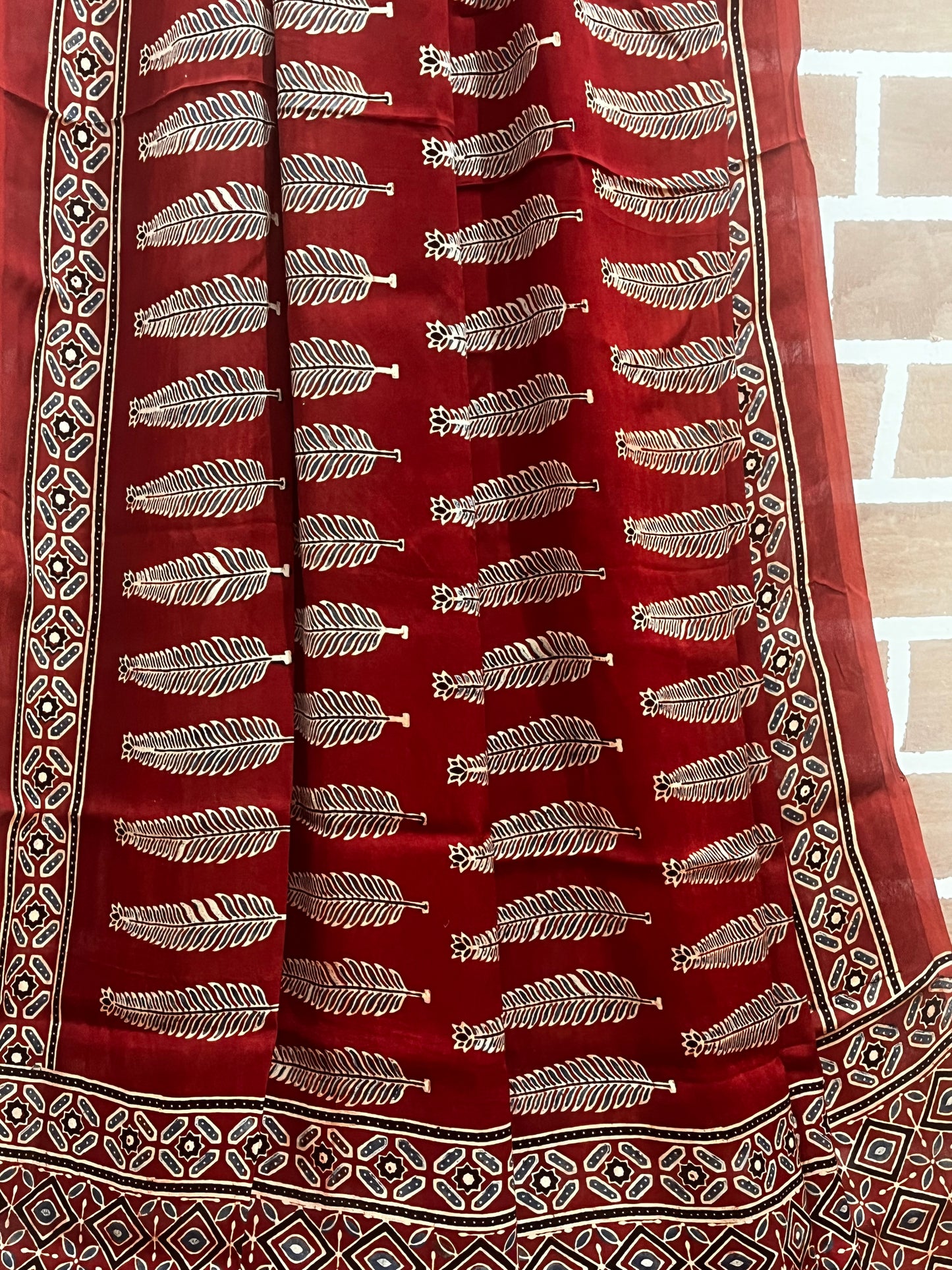 Ajrakh Modal Dupatta