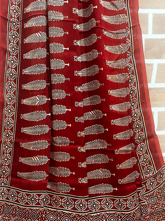 Ajrakh Modal Dupatta