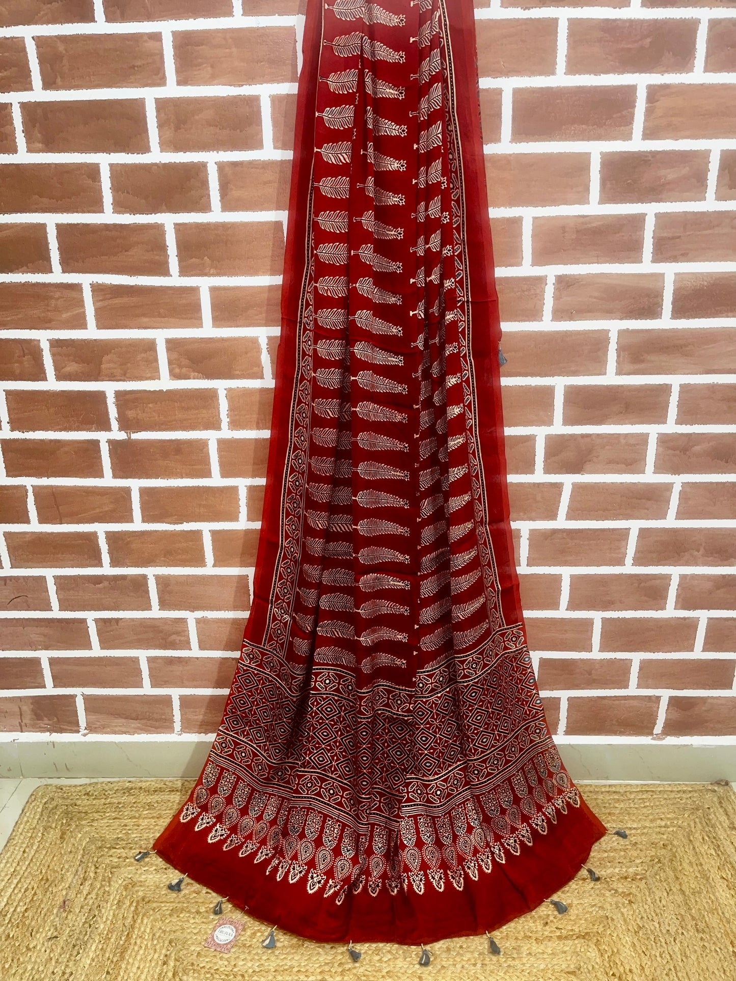 Ajrakh Modal Dupatta