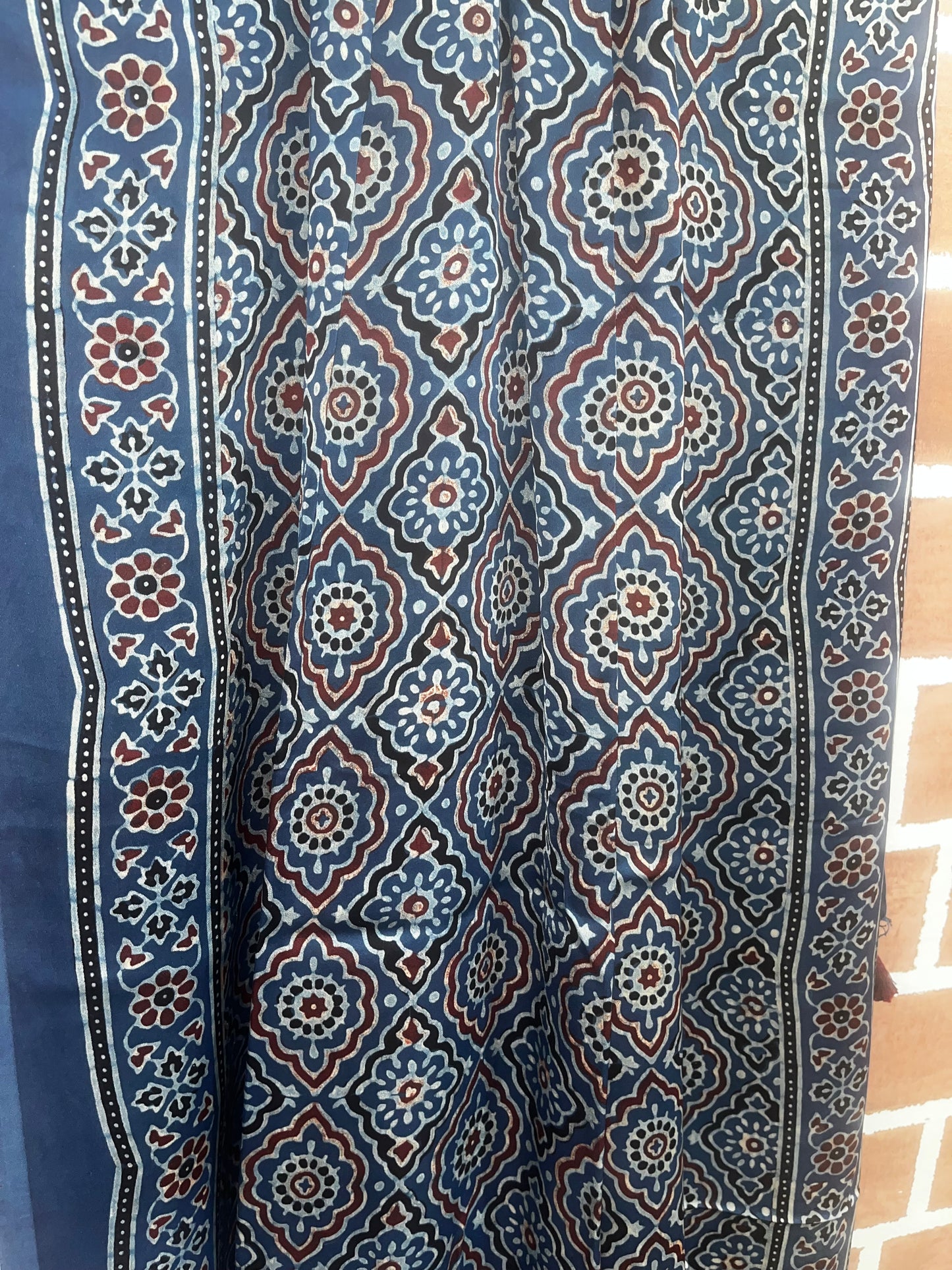 Ajrakh modal dupatta
