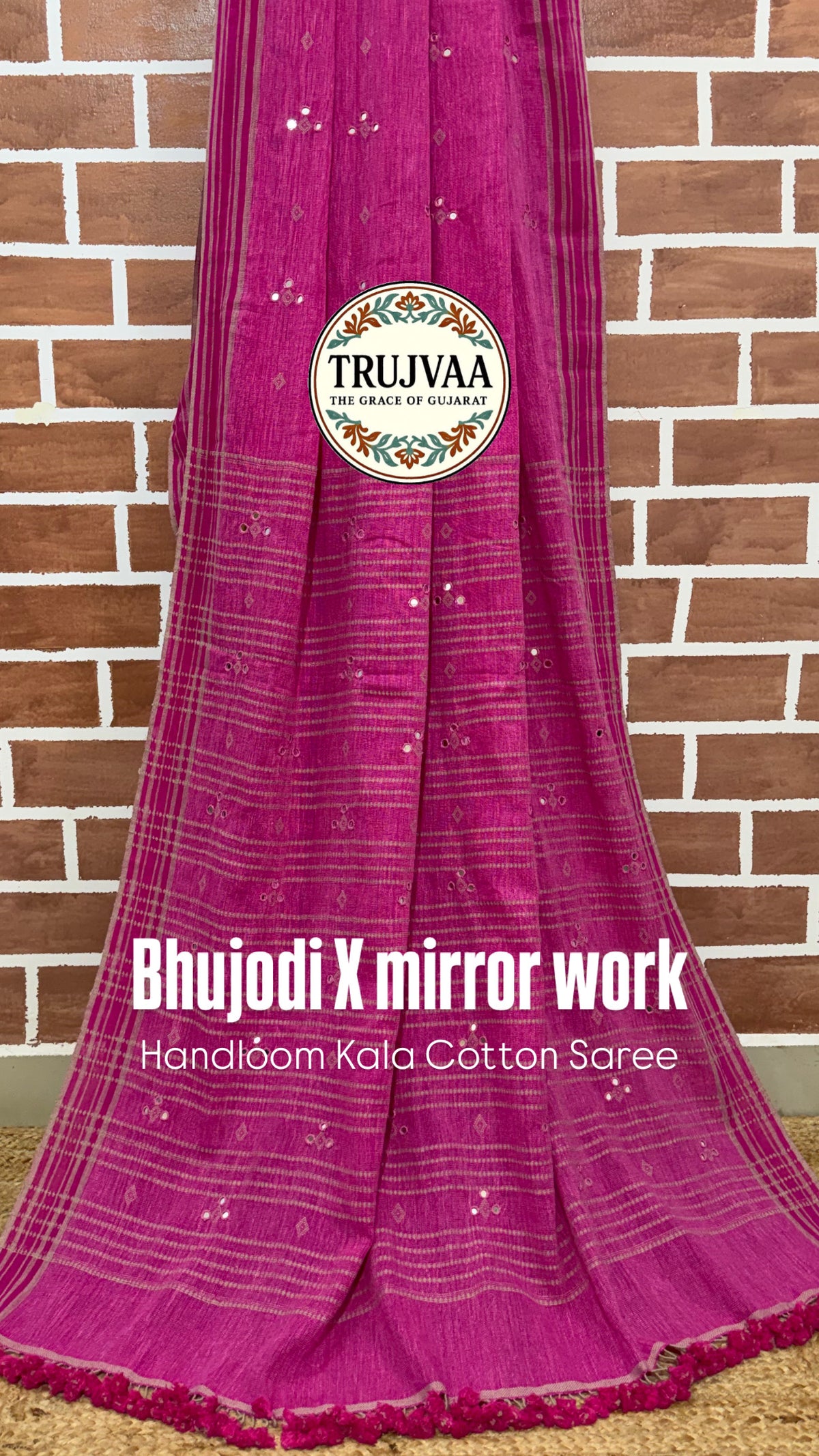 Trujvaa Viral Pink Bhujodi (Pre-Order)