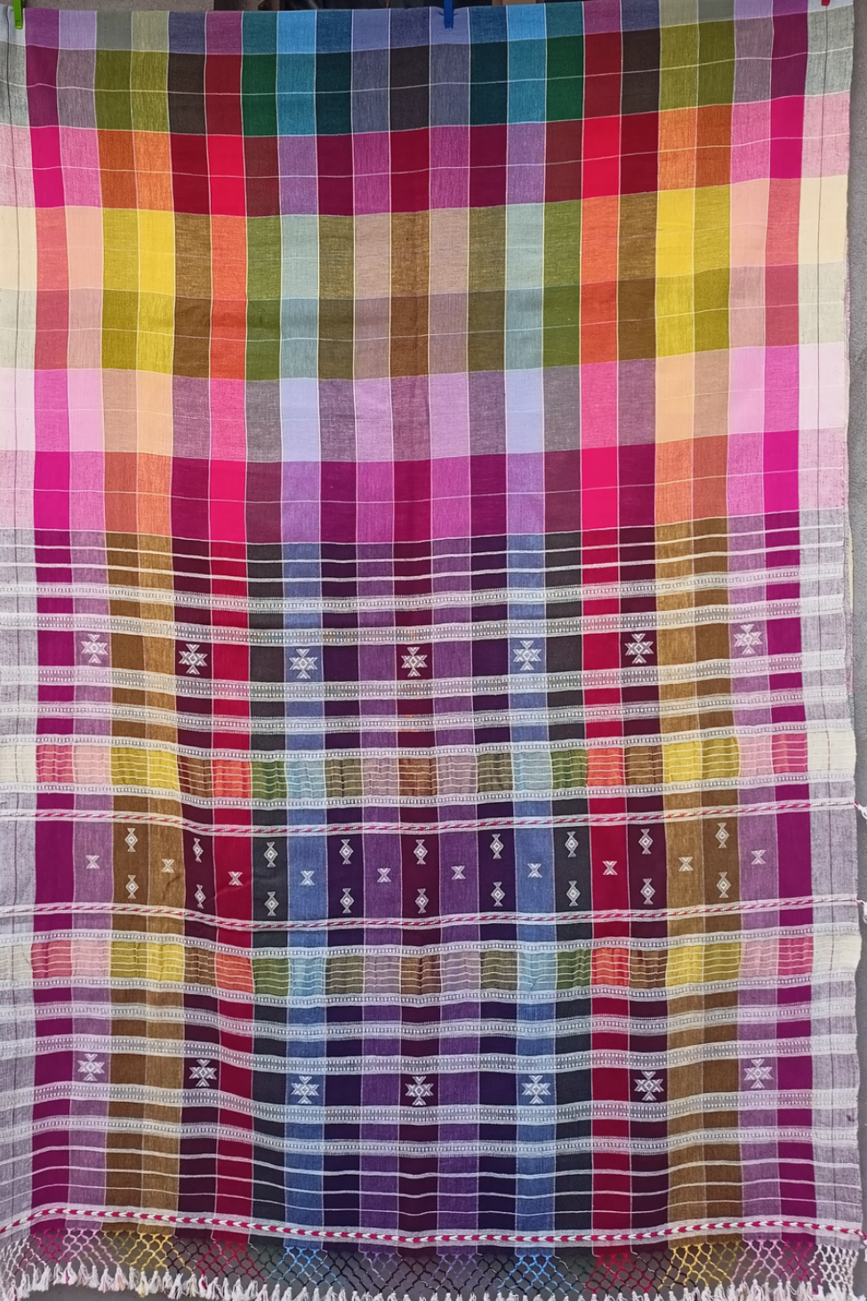Bhujodi-Kala cotton HANDLOOM saree (subject to availability confirm before placing an order WhatsApp no : 9136956003)