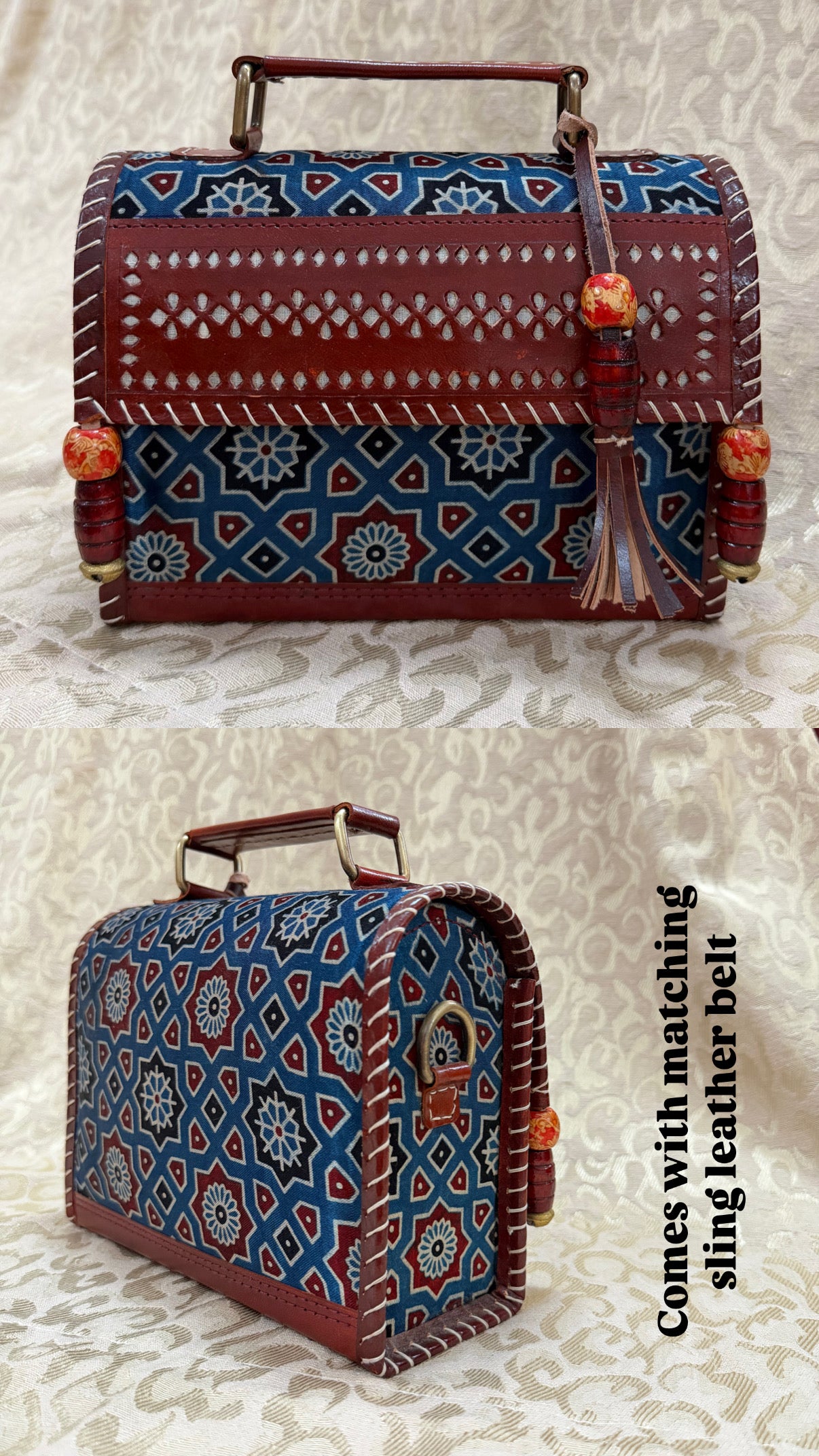Leather Sling Bag : 5