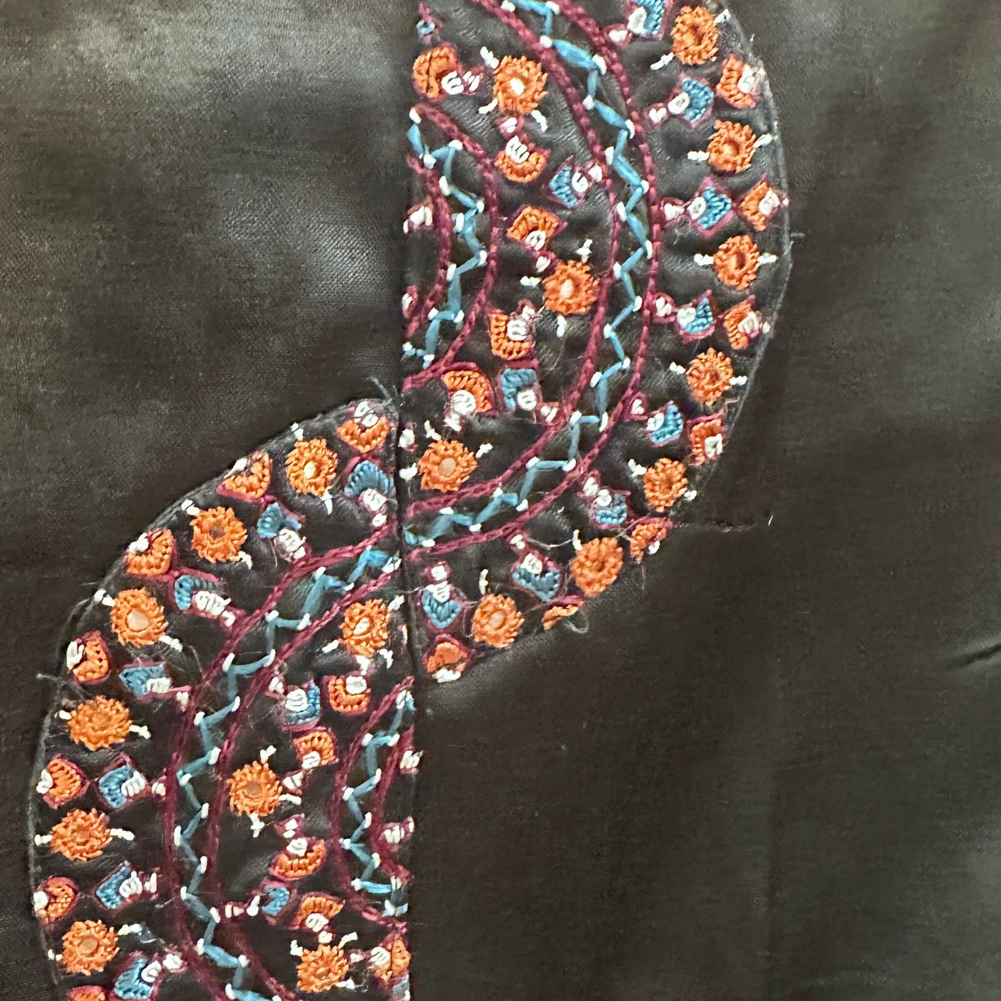 Black Mashru Blouse