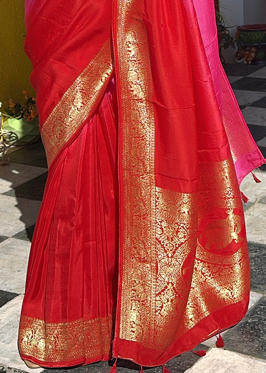 Dola Silk Ombre Saree