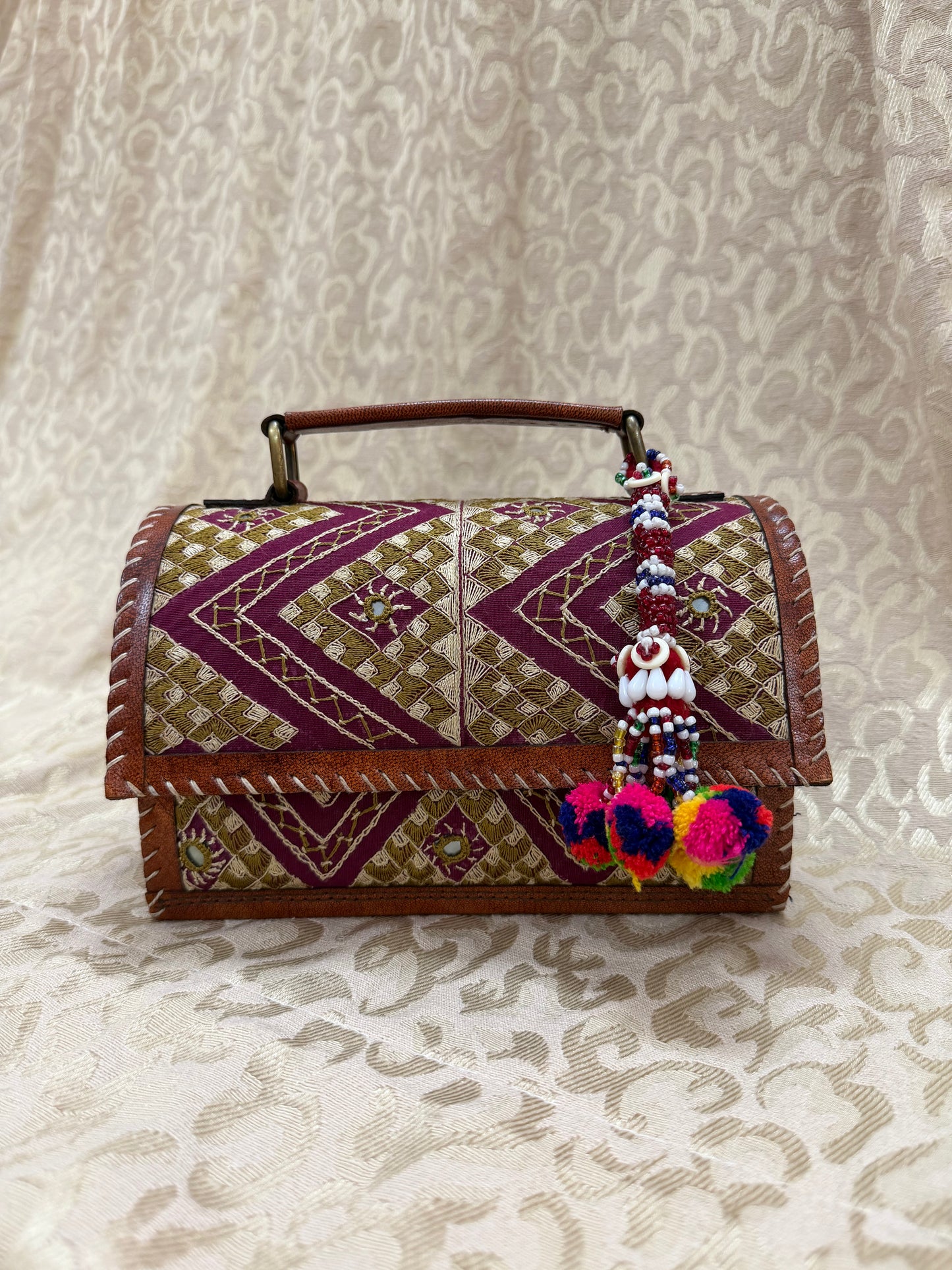 Leather Sling Bag : 4