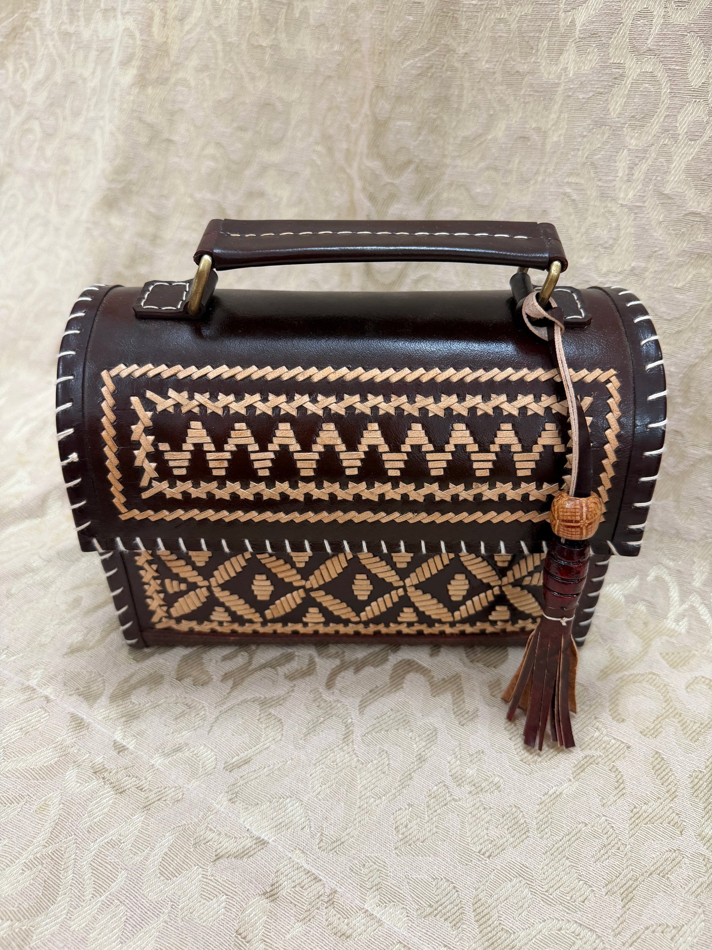 Leather Sling Bag : 7