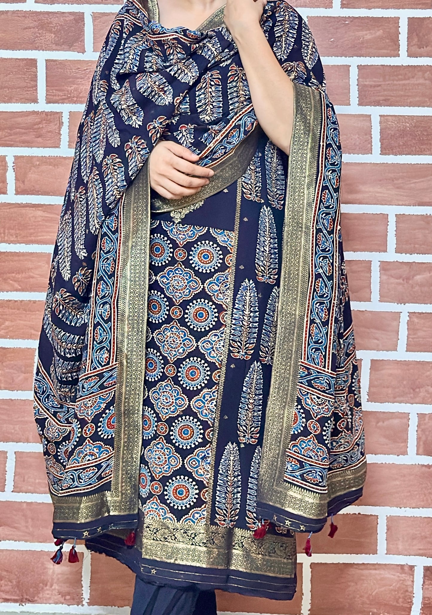 Dola Silk Suit Set