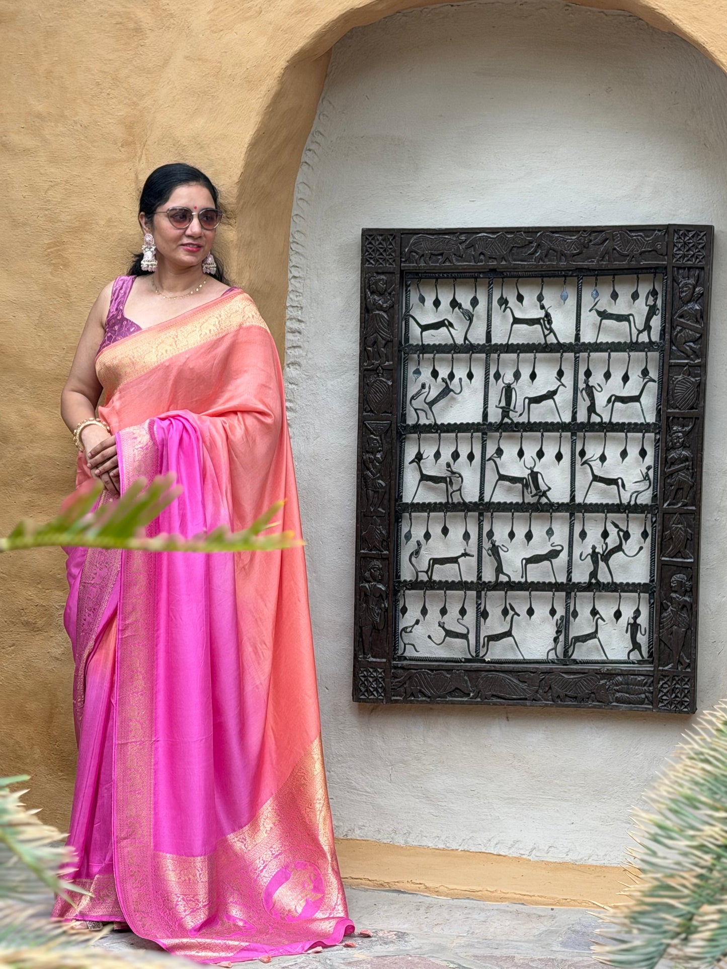 Dola Silk Ombre Saree