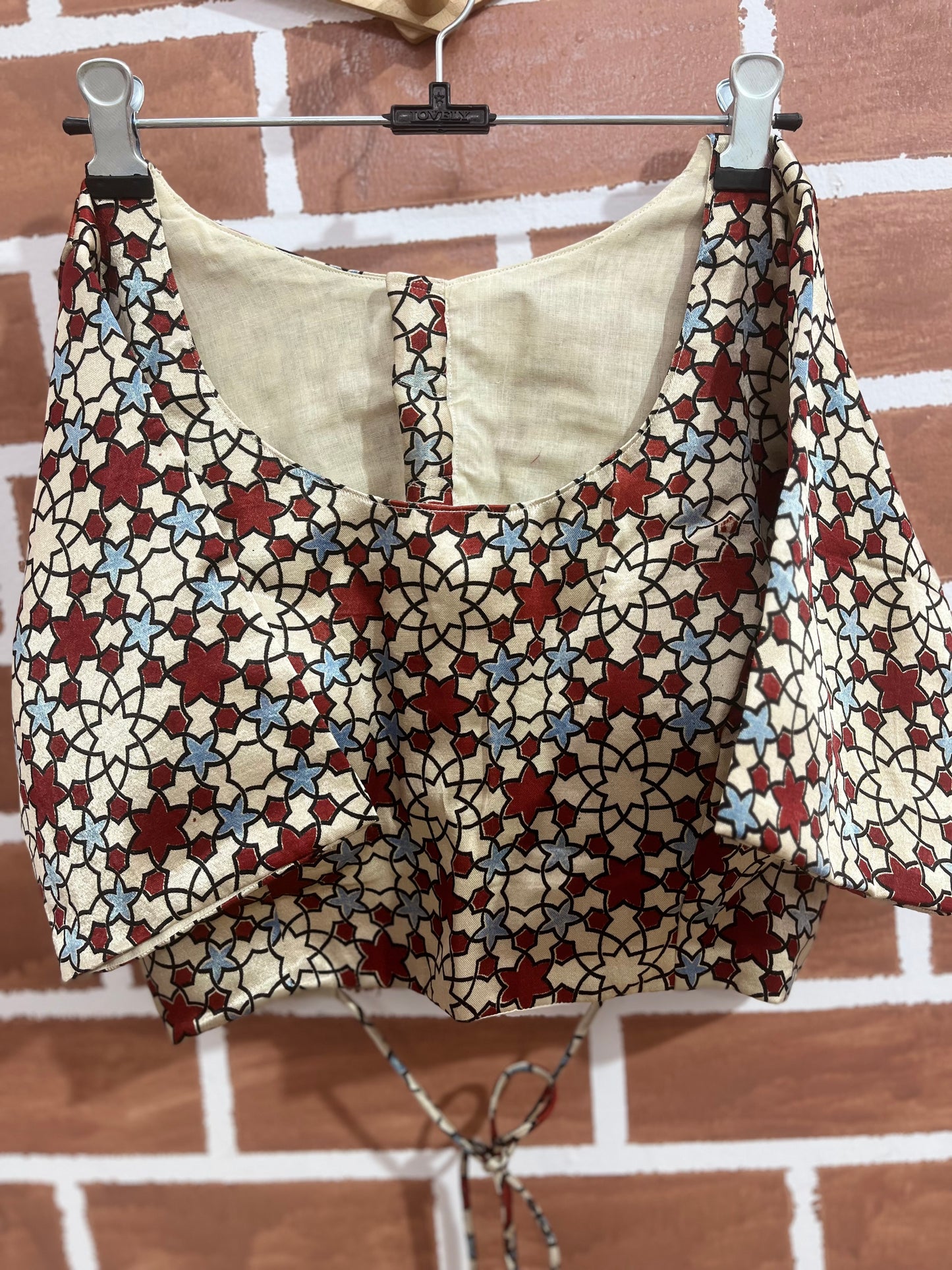 Multicolour Mashru Blouse